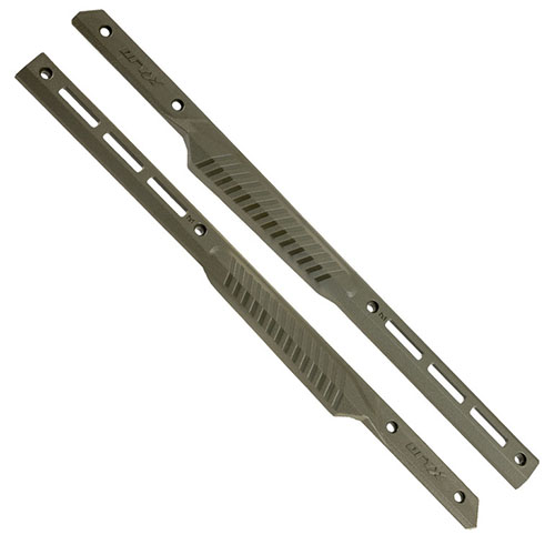 Verbessere dein MDT Oryx Chassis System mit den M-LOK Forend Side Panels für mehr Anpassungsmöglichkeiten, Stabilität und ein modernes Design.